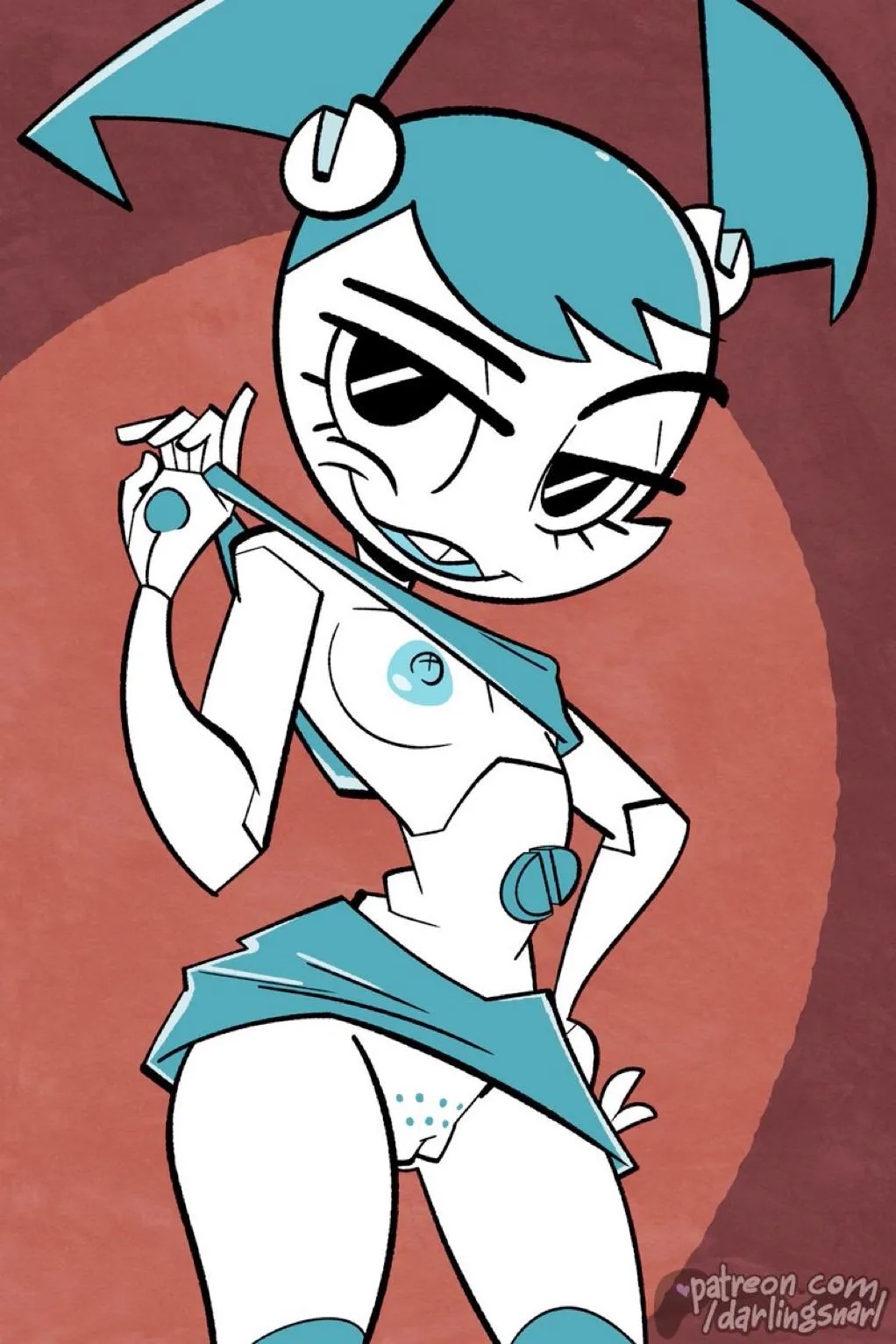 Jenny Flashing darlingsnarl My Life as a Teenage Robot