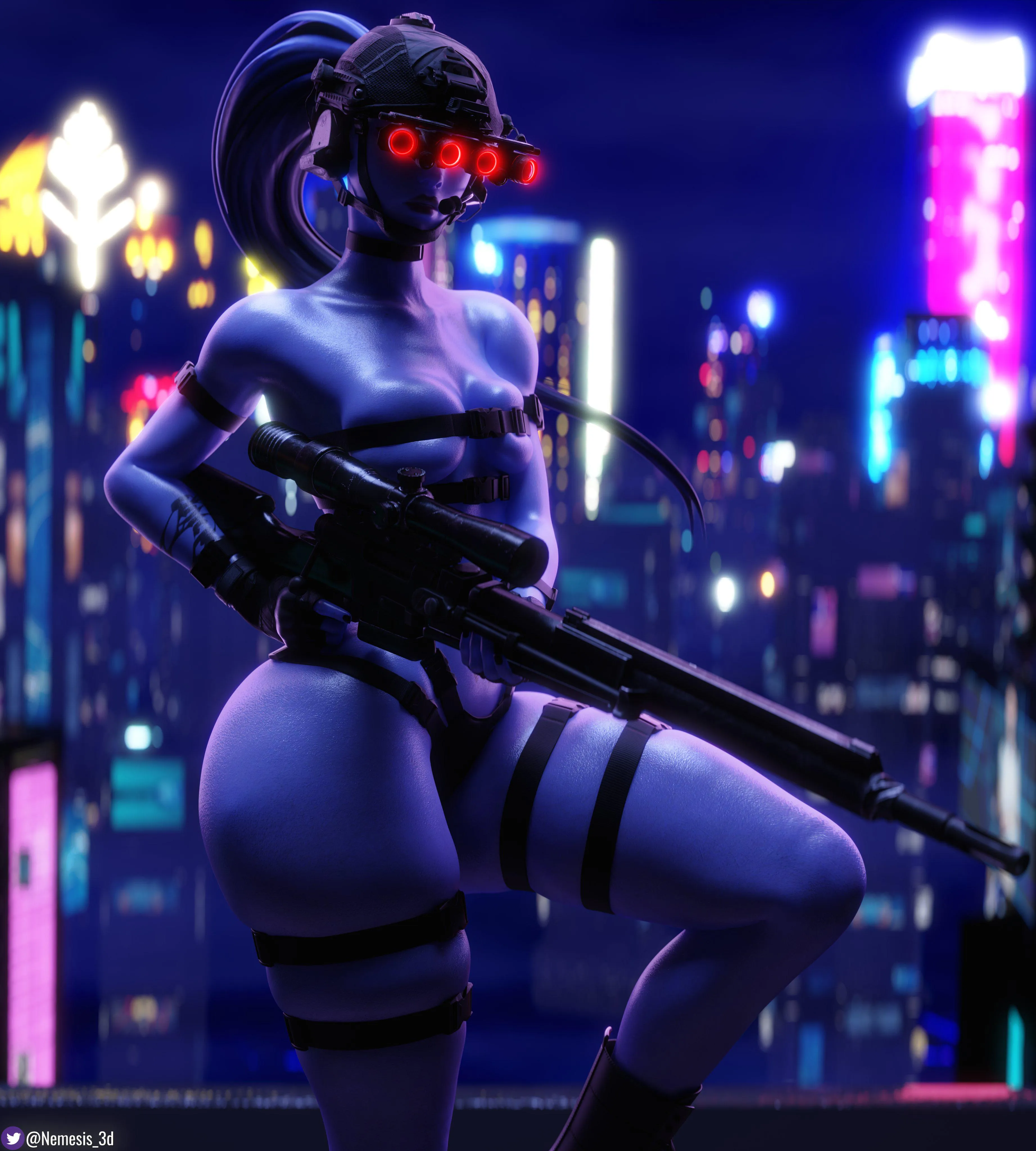 Widowmaker Nemesis_3d Overwatch