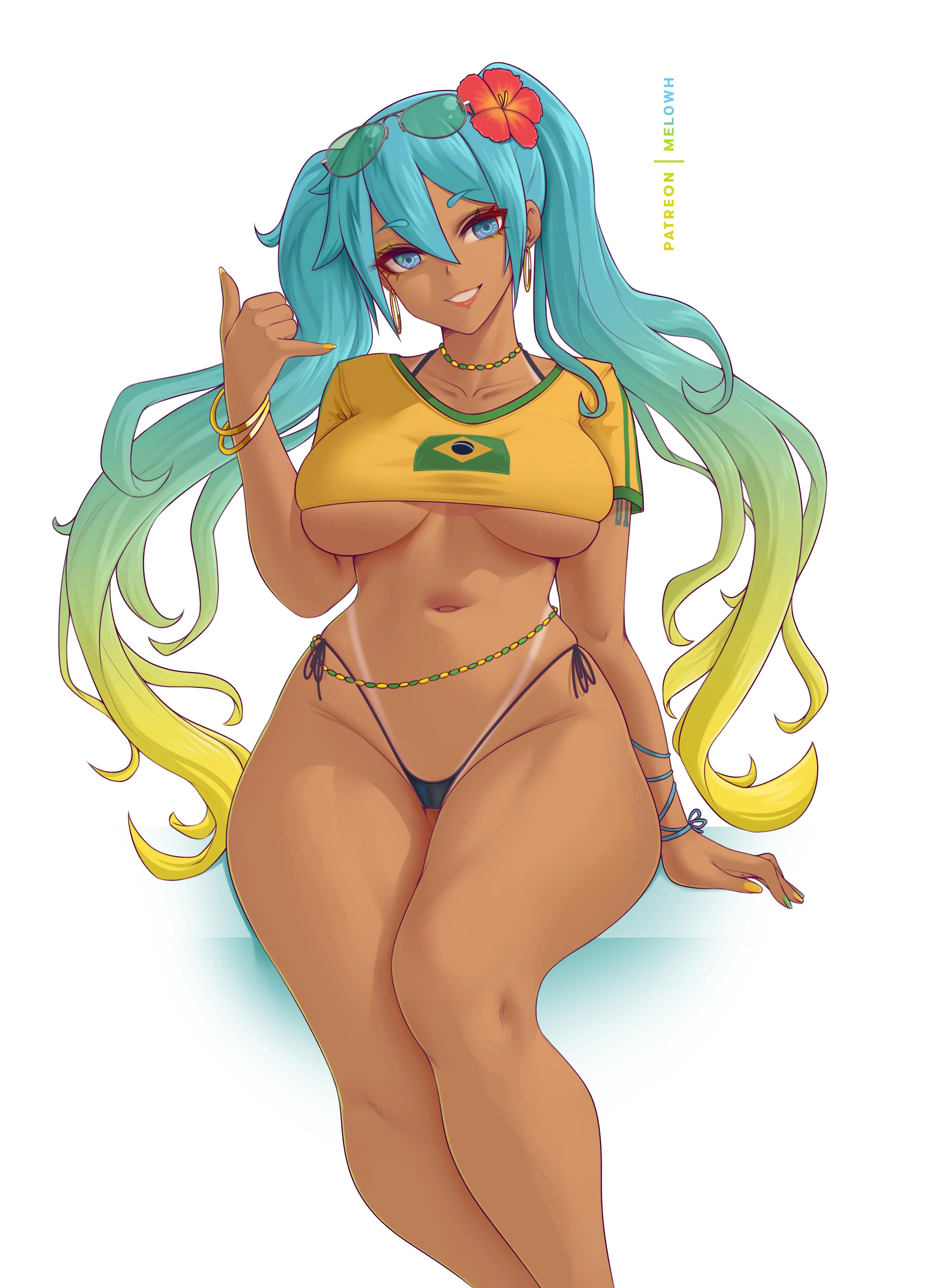 Brazilian Miku MelowhVocaloid