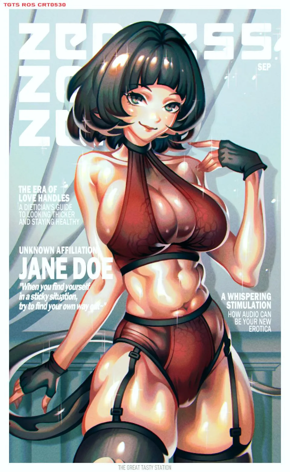 JANE DOE PIN UP by THE GREAT TASTY STATION from ZENLESS ZONE ZERO