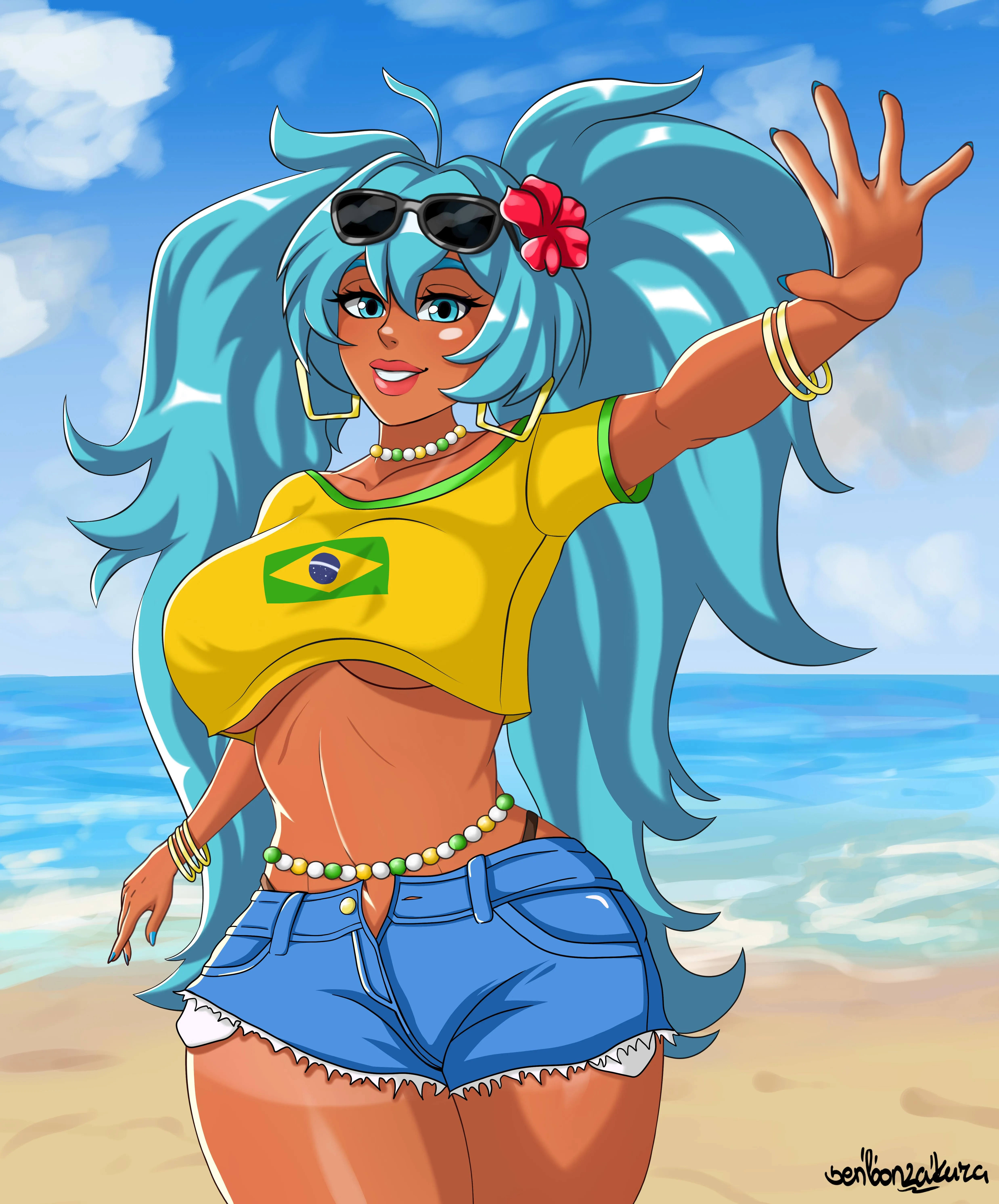 Brazilian Miku Vocaloid SenbonzakuraArt