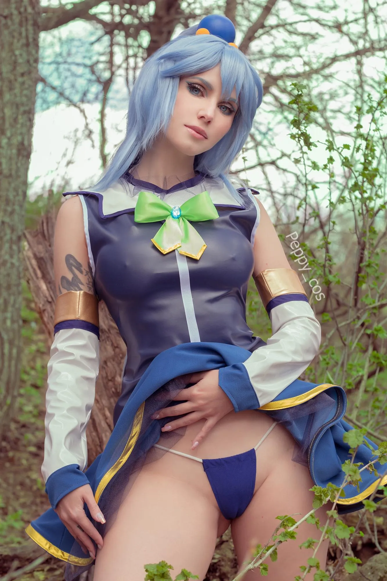 Aqua konoSuba Peppy_cos