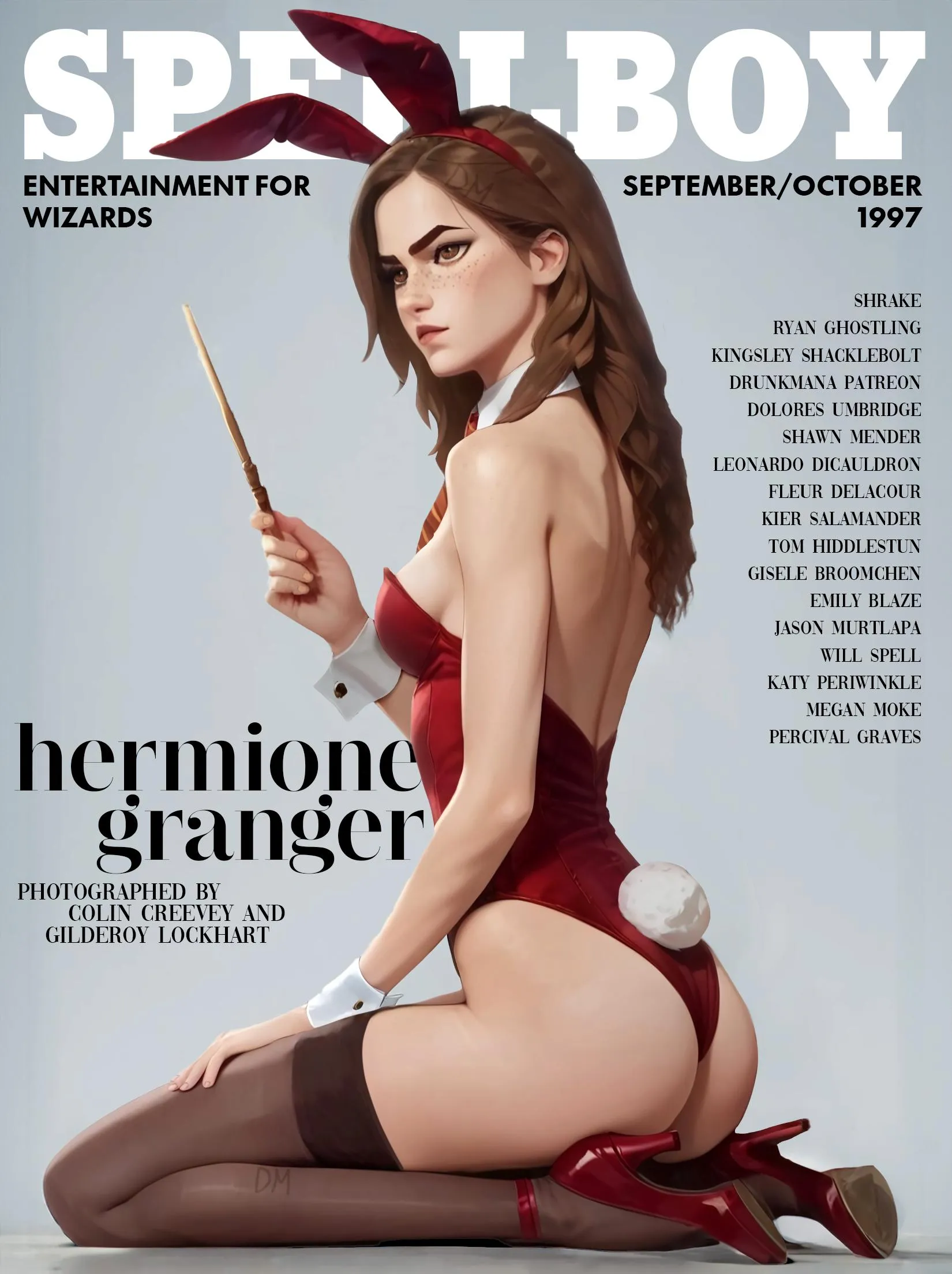 Playboy Bunny Hermione Drunkmana Harry Potter