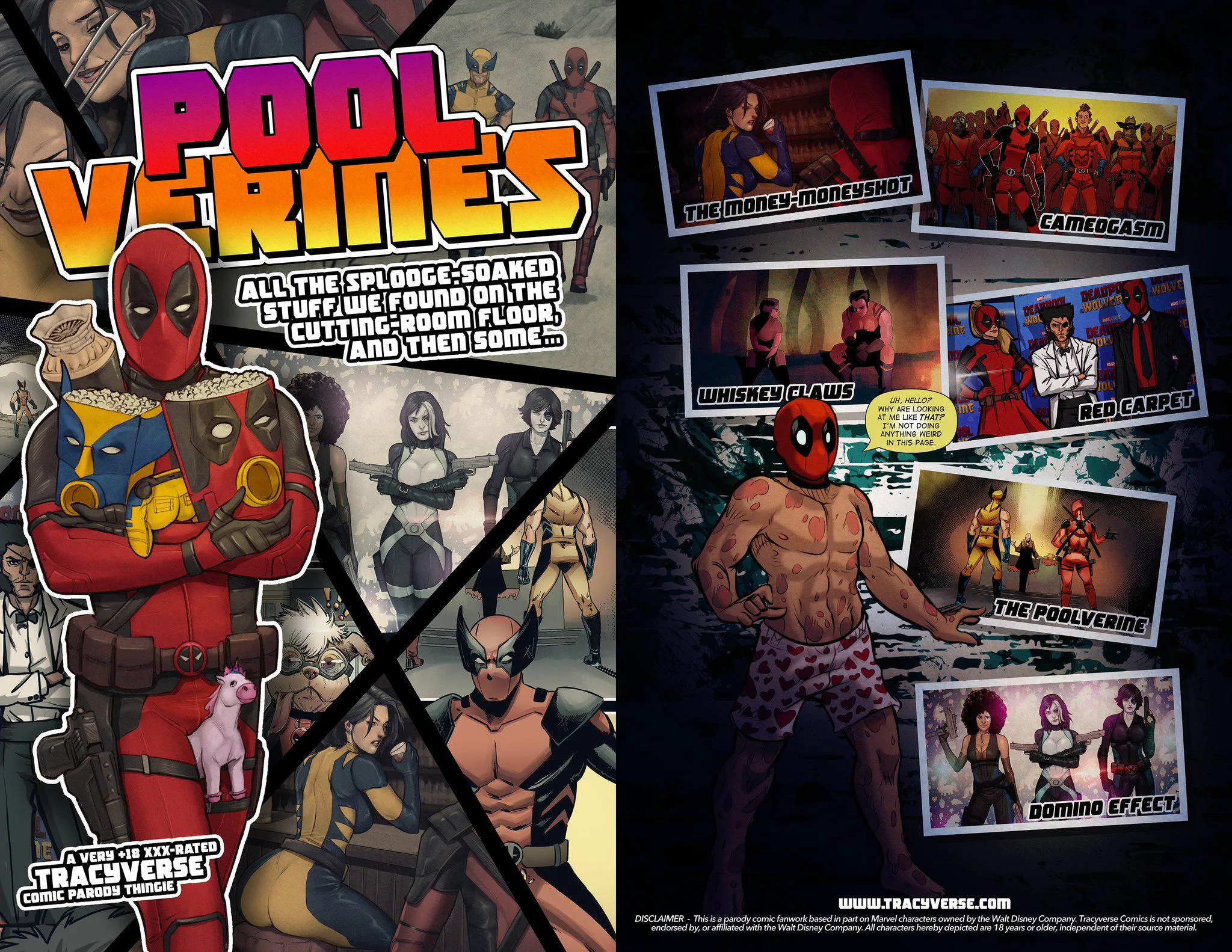 TracyScops Poolverines comic compilation for backers during the end of August and till September Deadpool and Wolverine