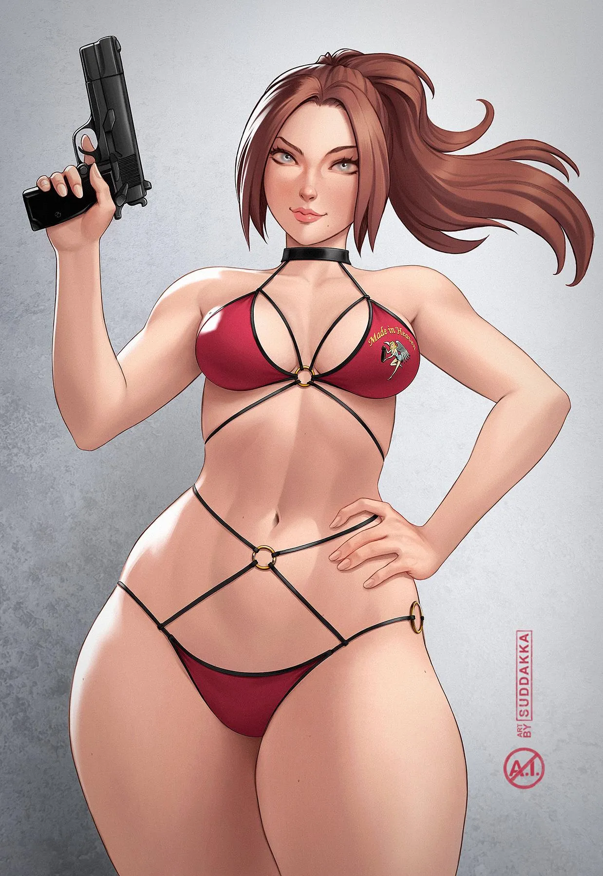 Claire Redfield in Swimsuit Suddakka Resident Evil