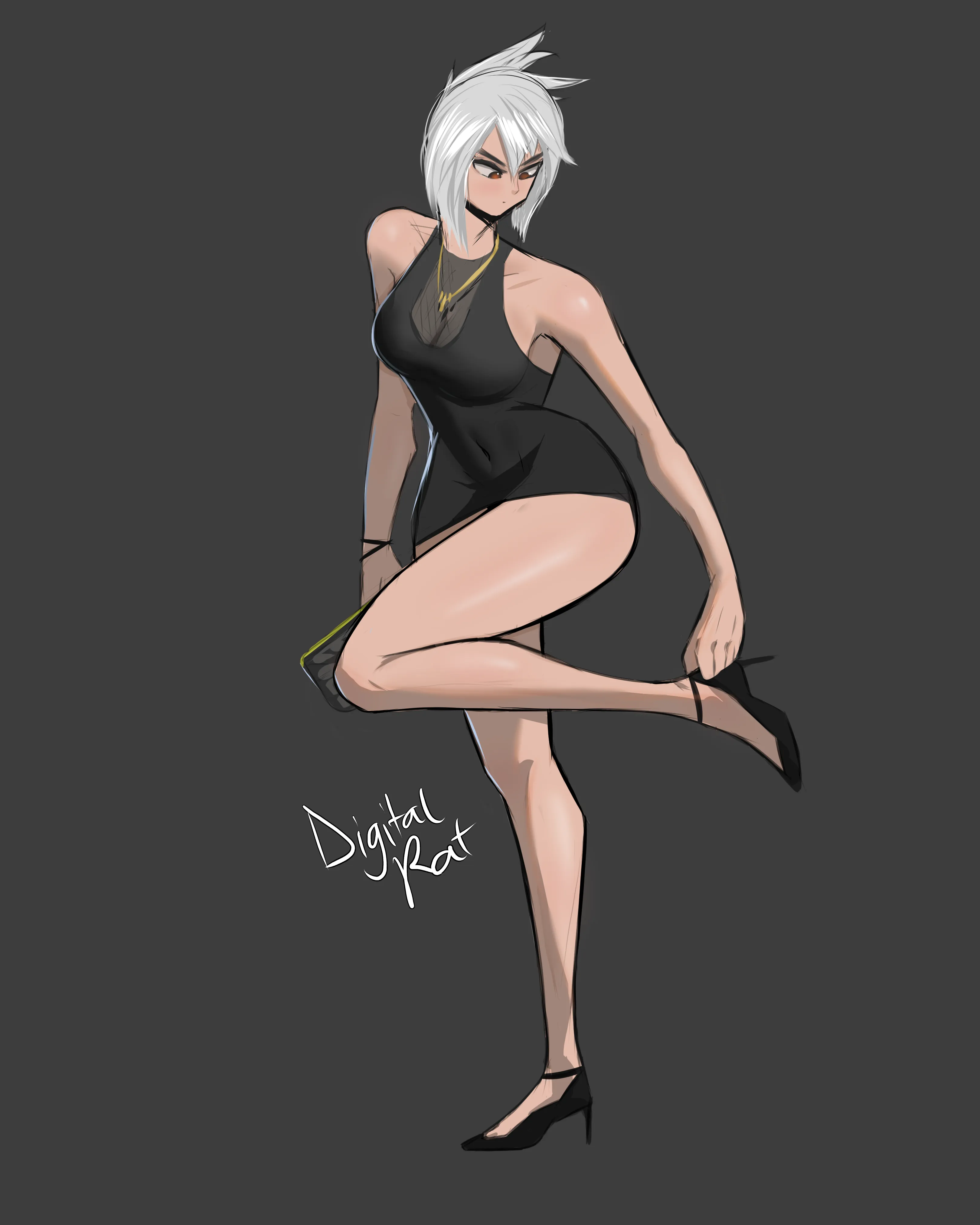 Riven&#039;s night out Digital Rat