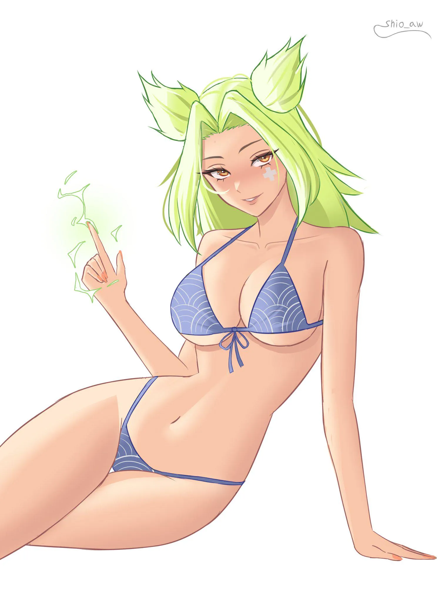 Zeri in her new lingerie Shio Aw