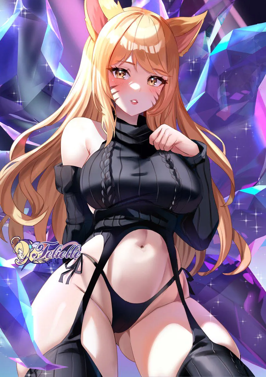 New KDA Ahri skin? Feli