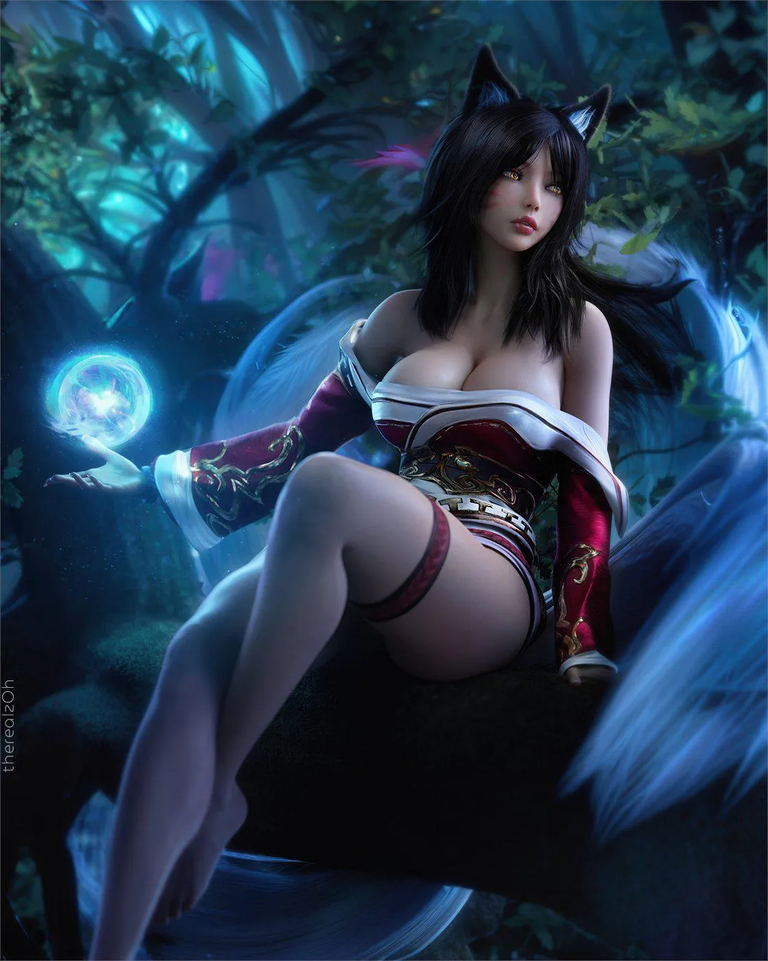 Ahri Big Tits therealzOh