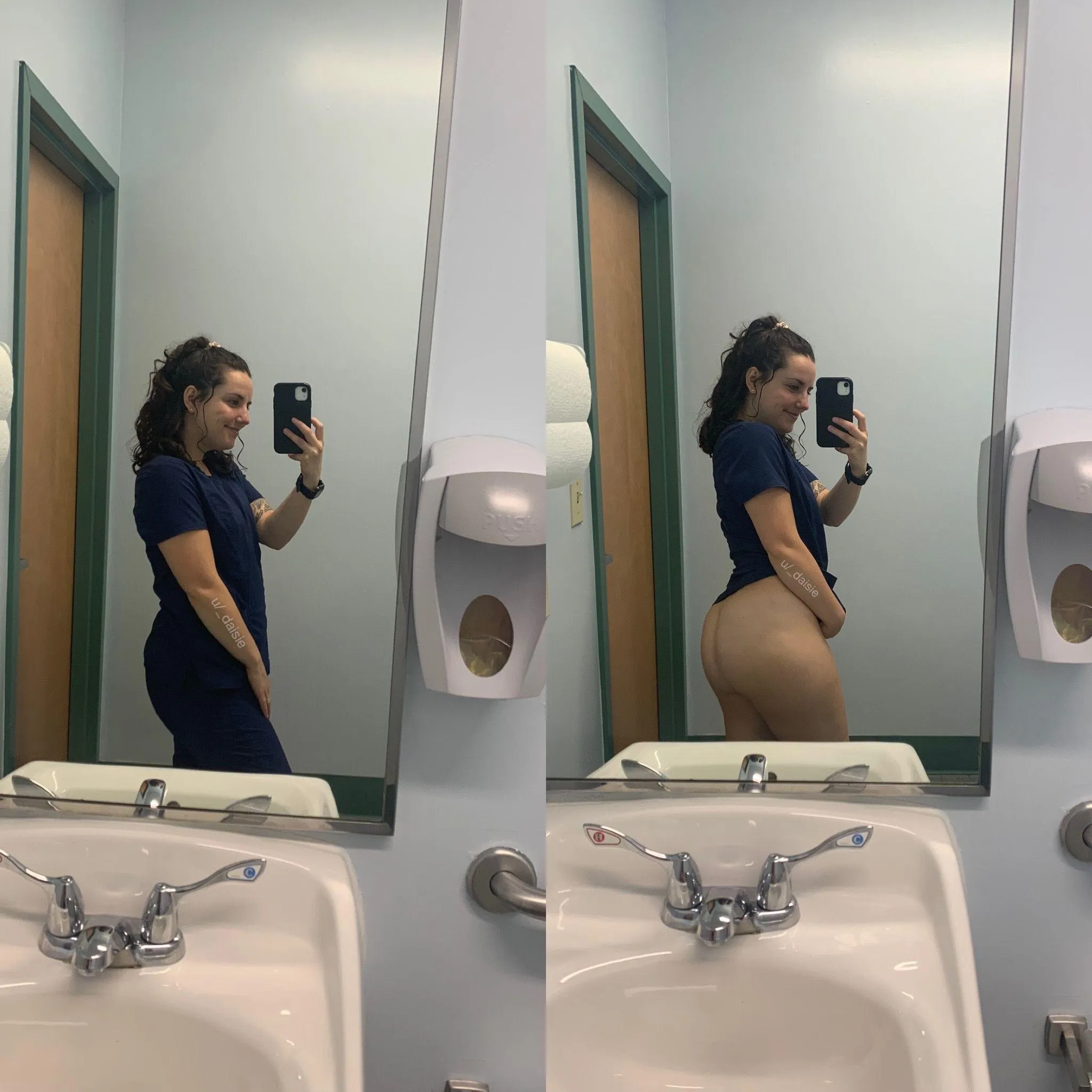 are you a fan of my vet tech booty?