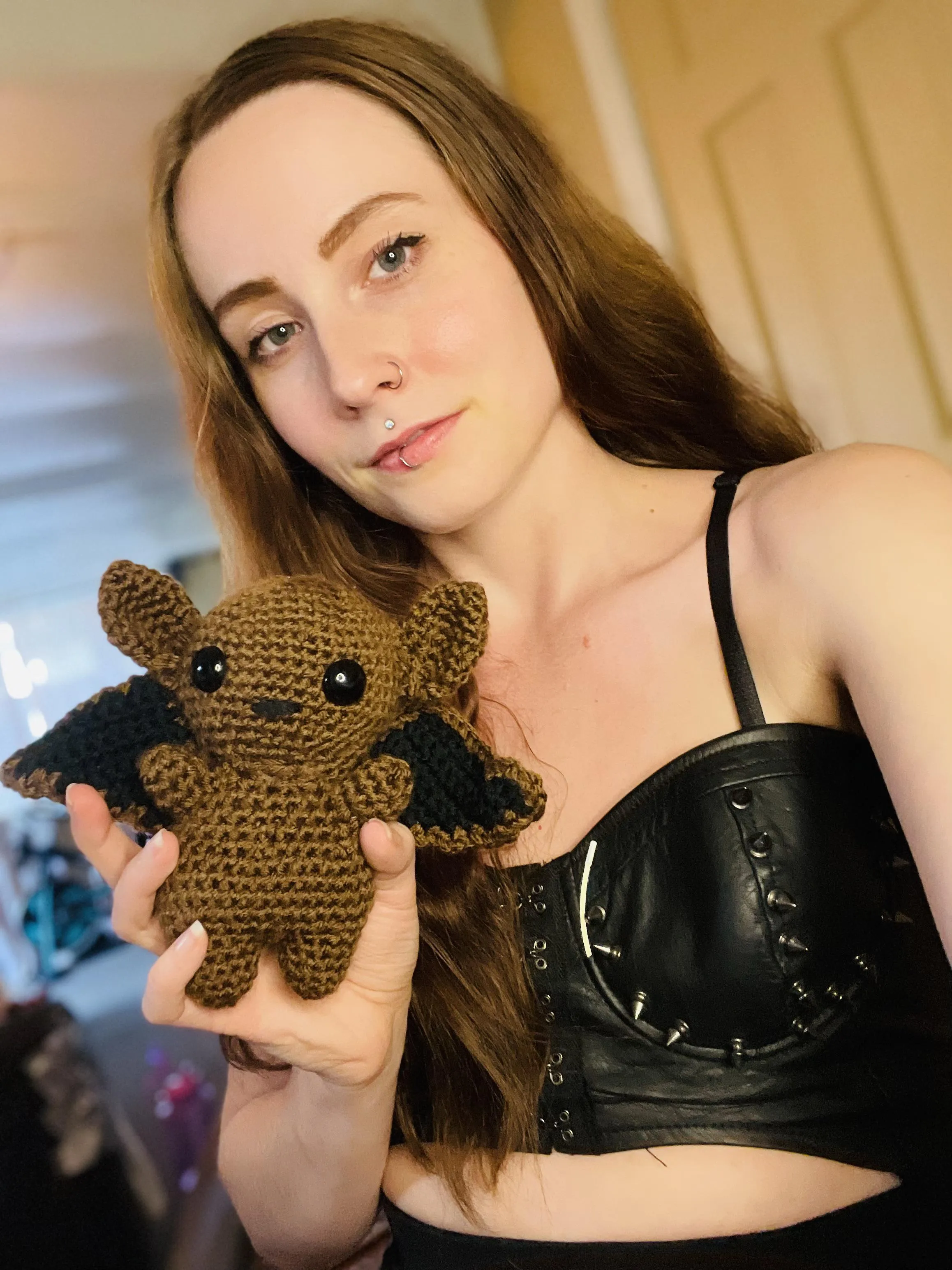 Check out this plushie I made!