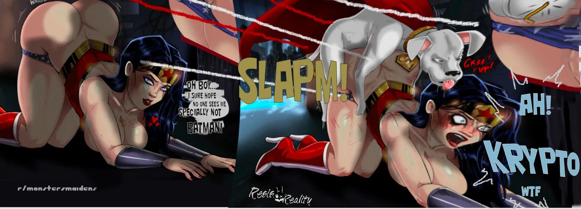 KAPOW! SLAM! Resist Reality