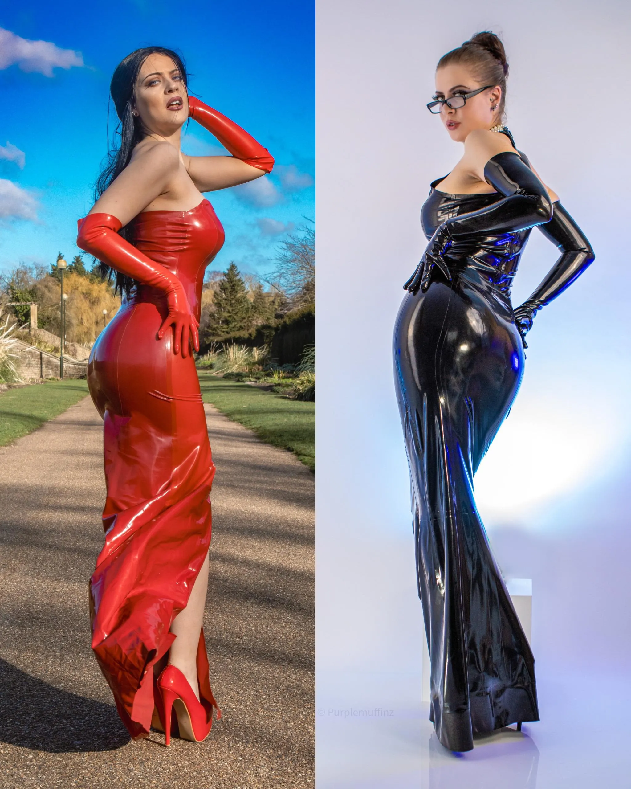 Made both ball grown dresses, which do you prefer?!