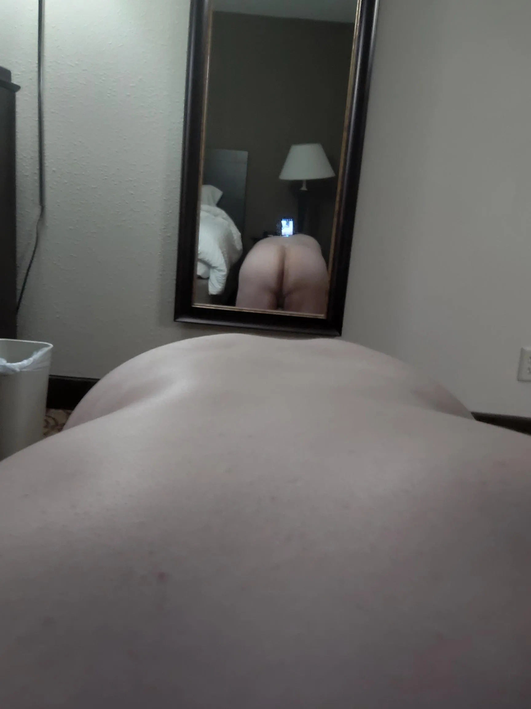 First thing I did when I got to my hotel was get my sissy ass naked