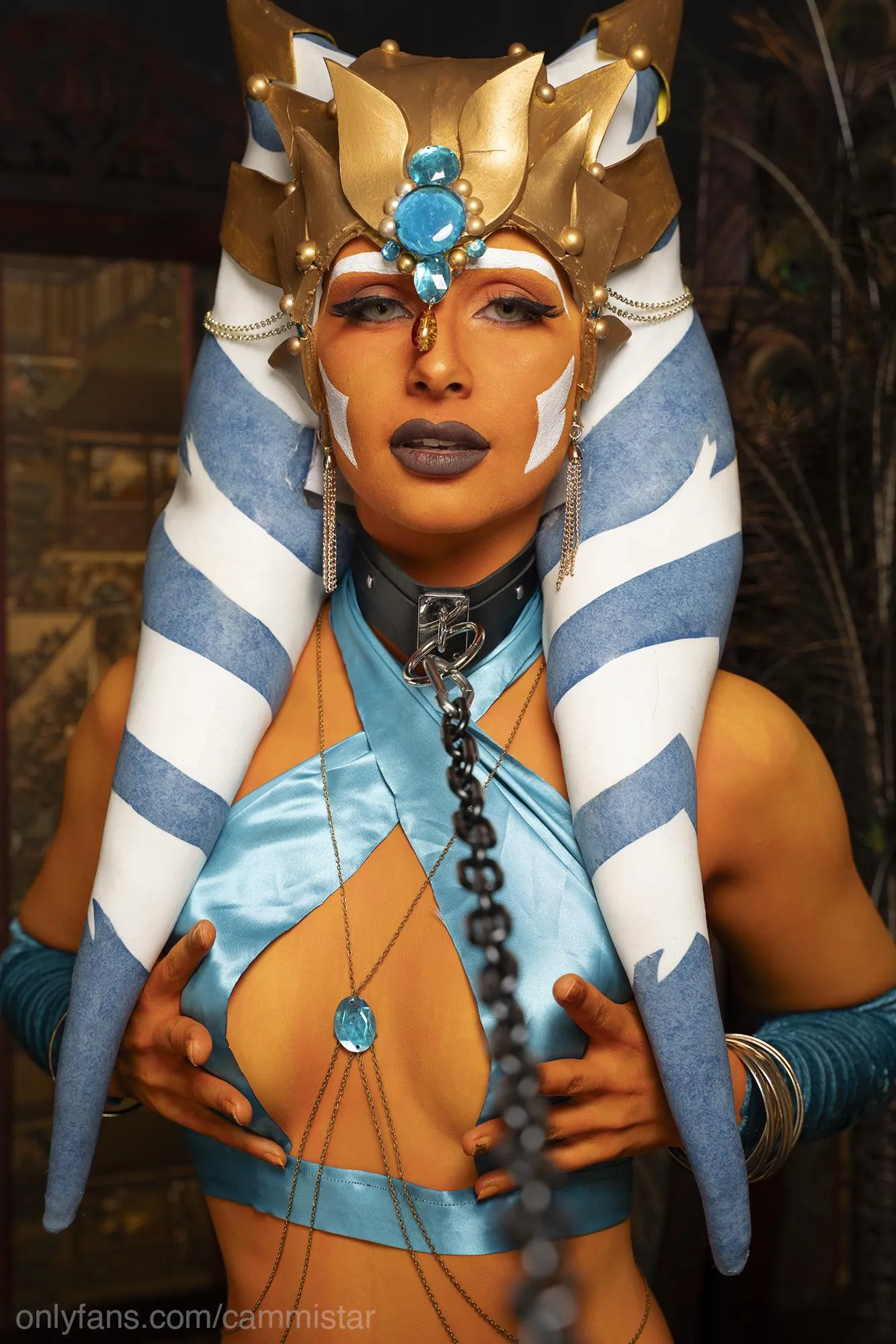 may the fourth be with you! hope you enjoy my new zygerrian ahsoka cosplay selfcammi star