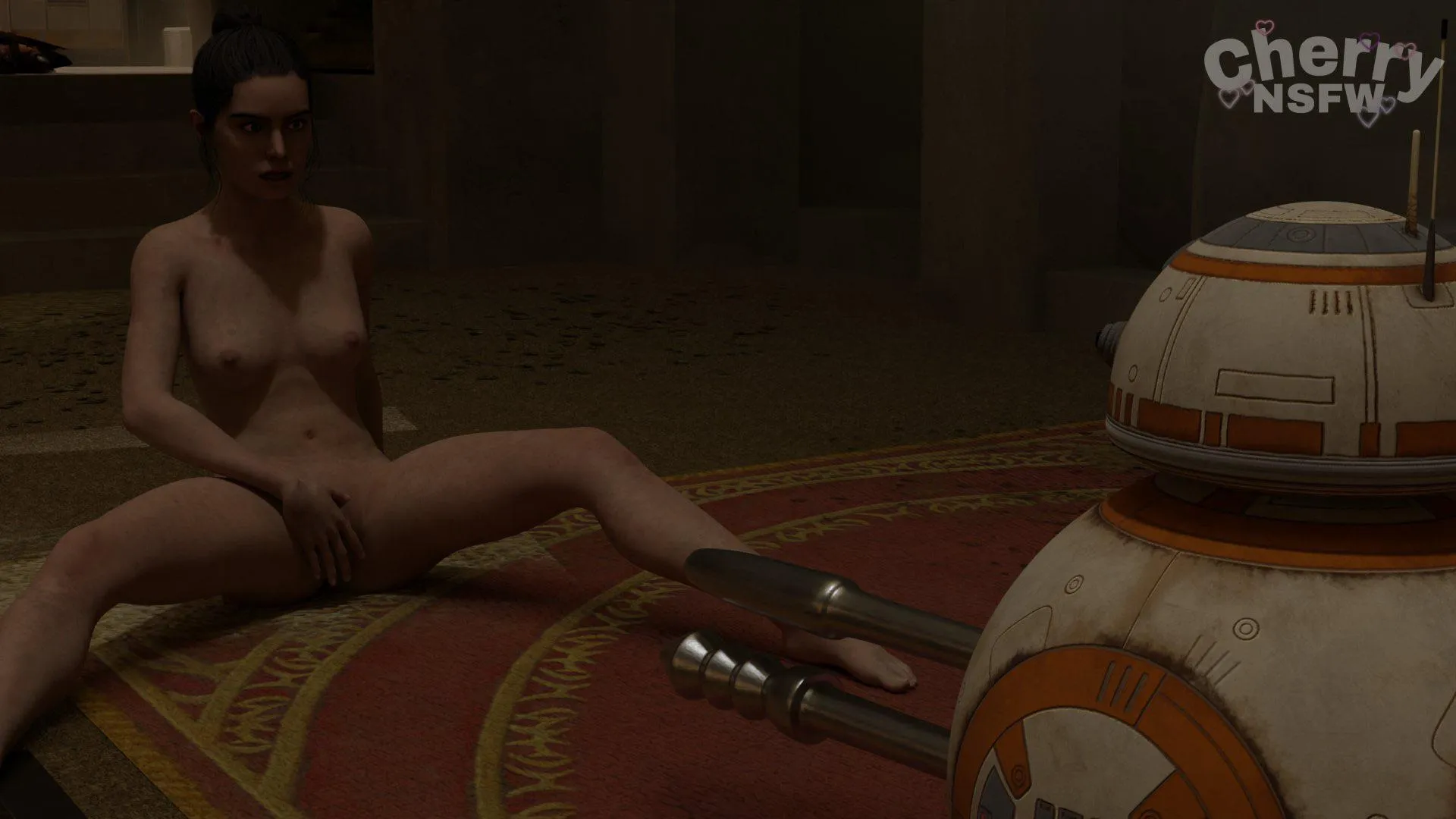 Rey and bb8! Cherrynsfw