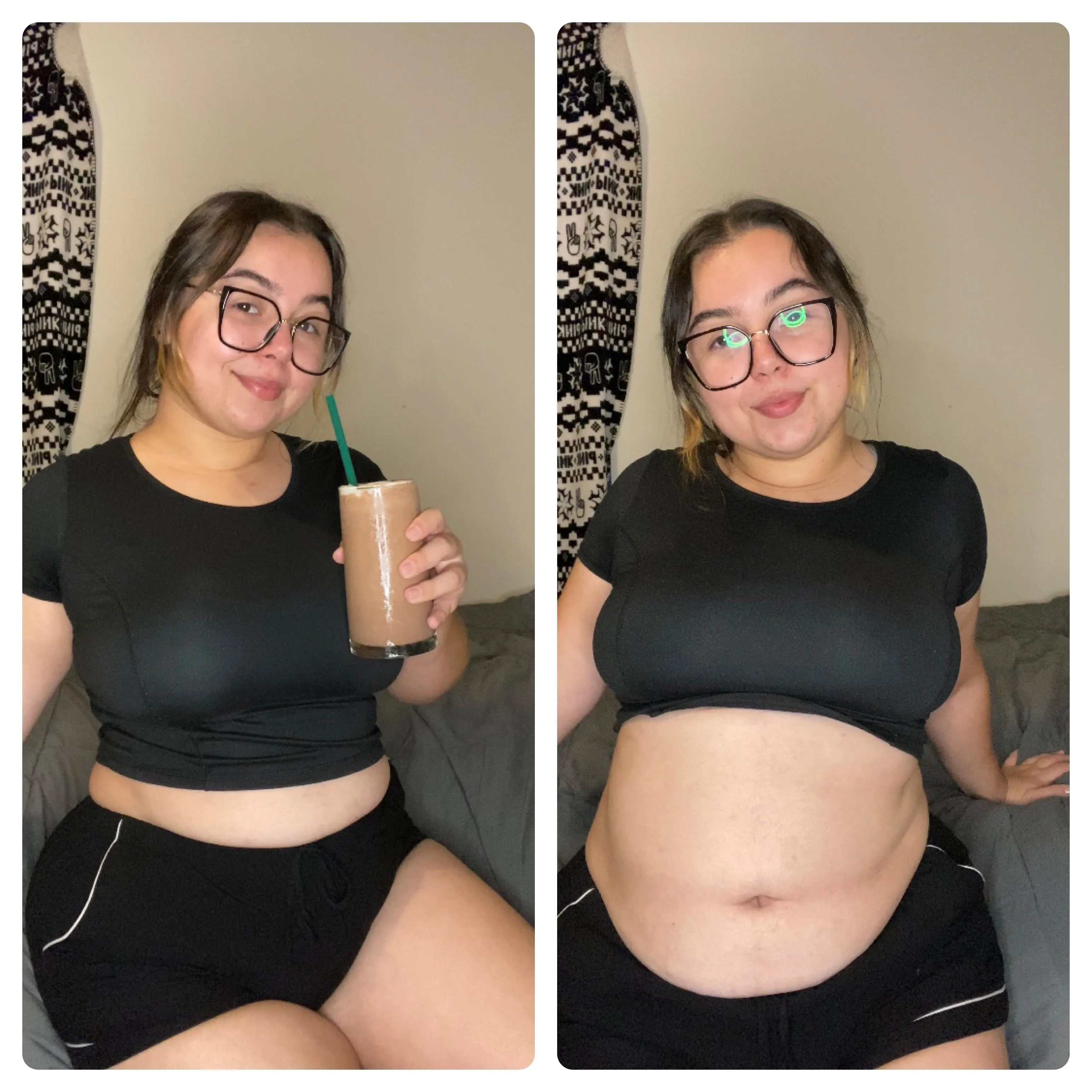 BeforeAfter Chocolate Frappe Bloat