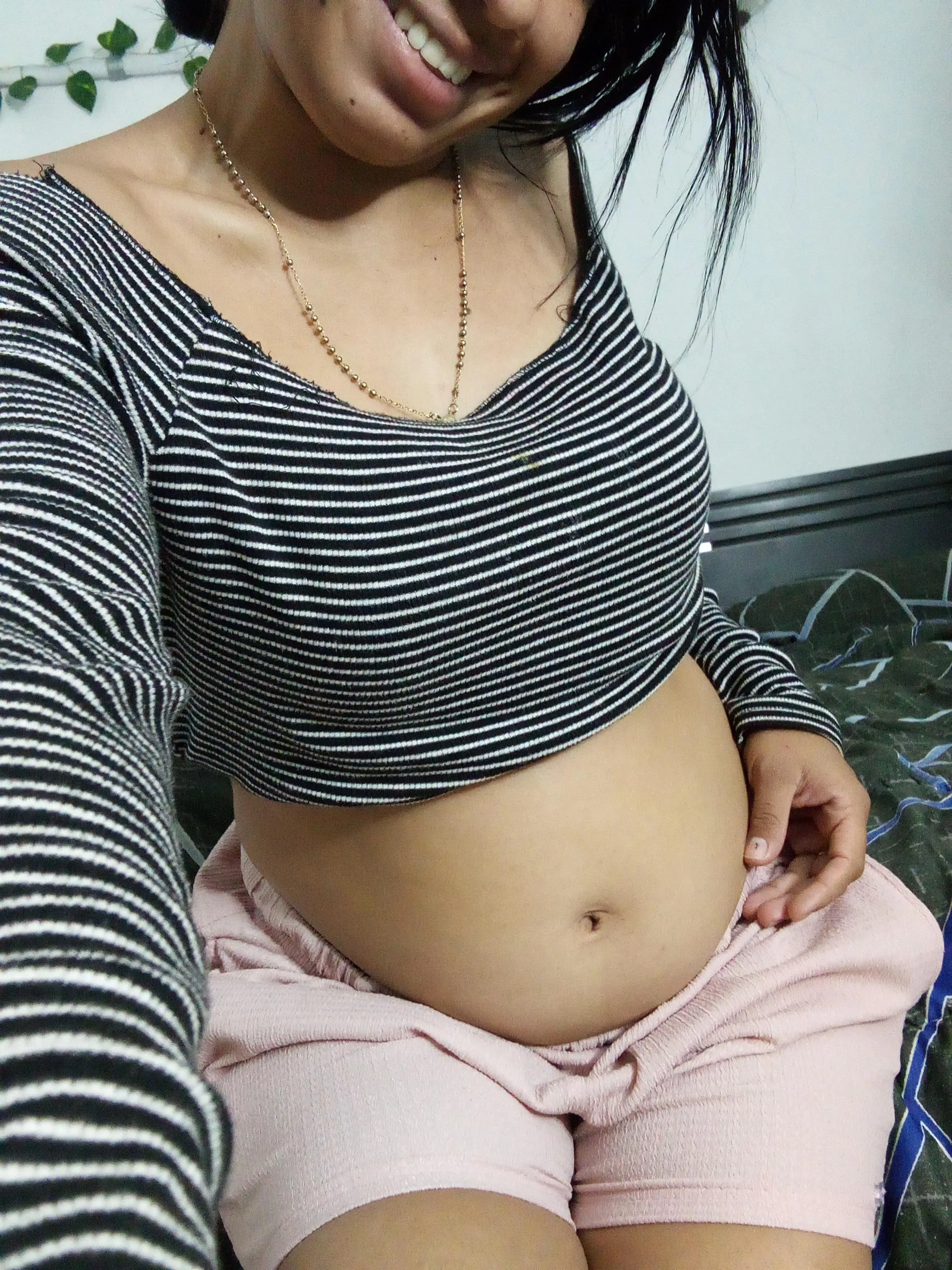 I can physically feel my belly getting fatter every day..