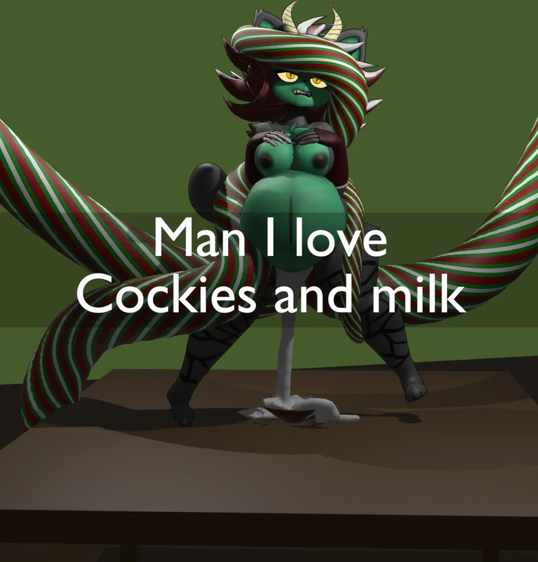 Man I love cookies and milk