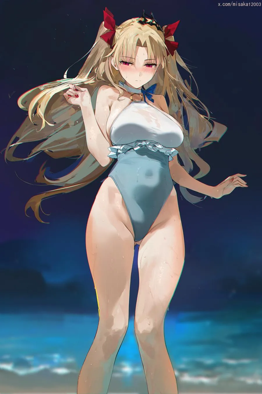 Swimsuit Ereshkigal Thighs