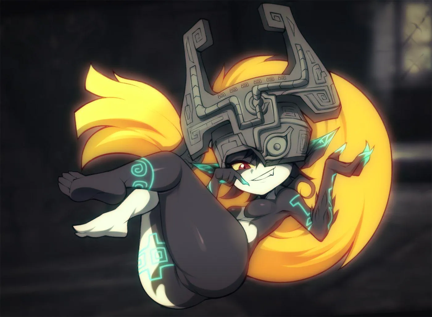 Midna being cocky