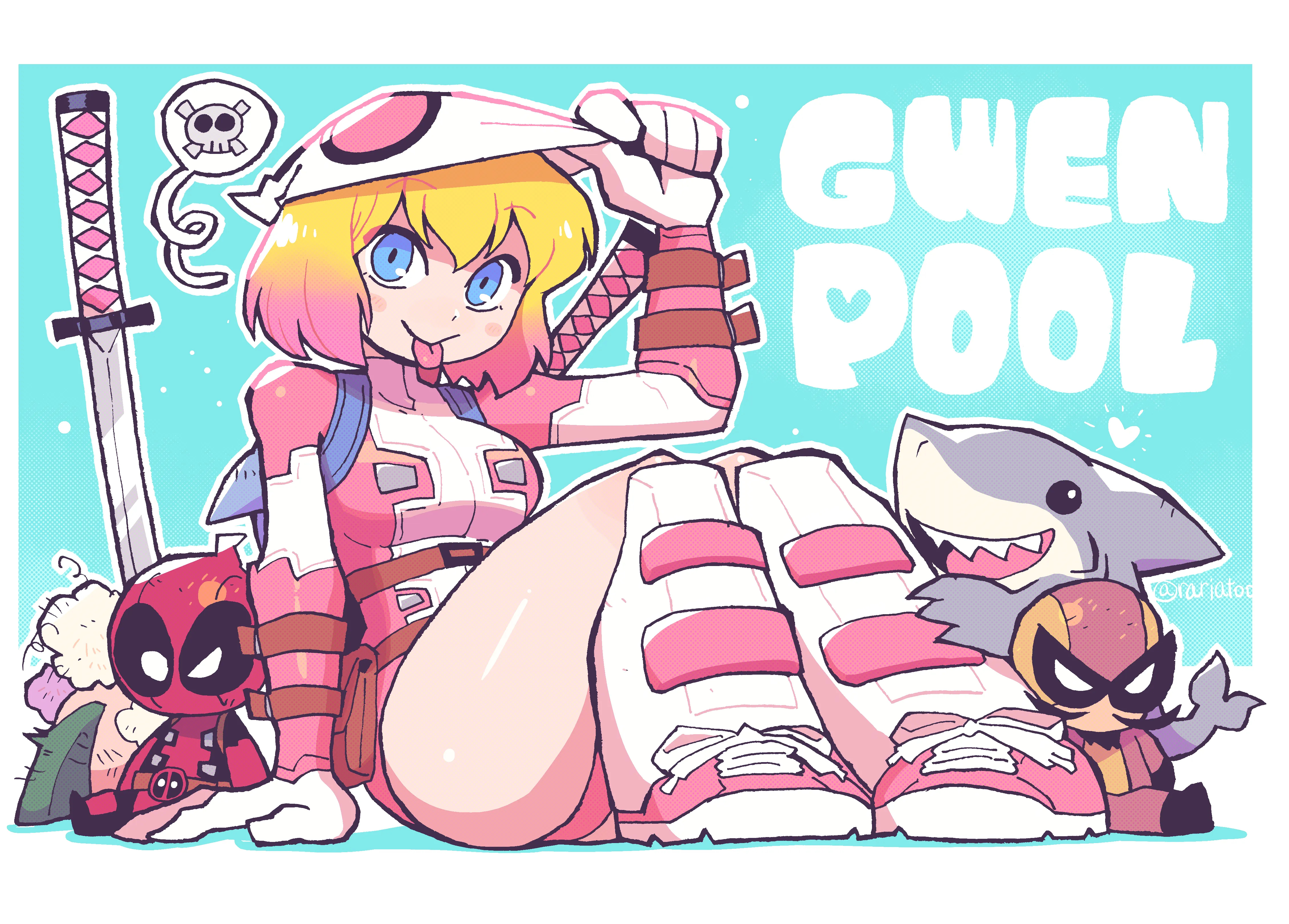 Gwenpool&#039;s silly smile