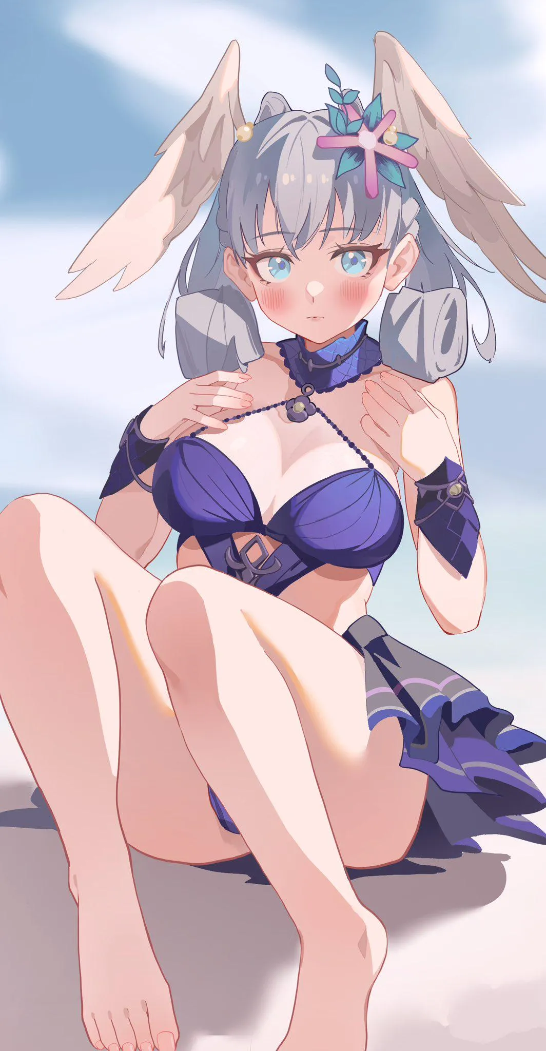 Melia in a bikini