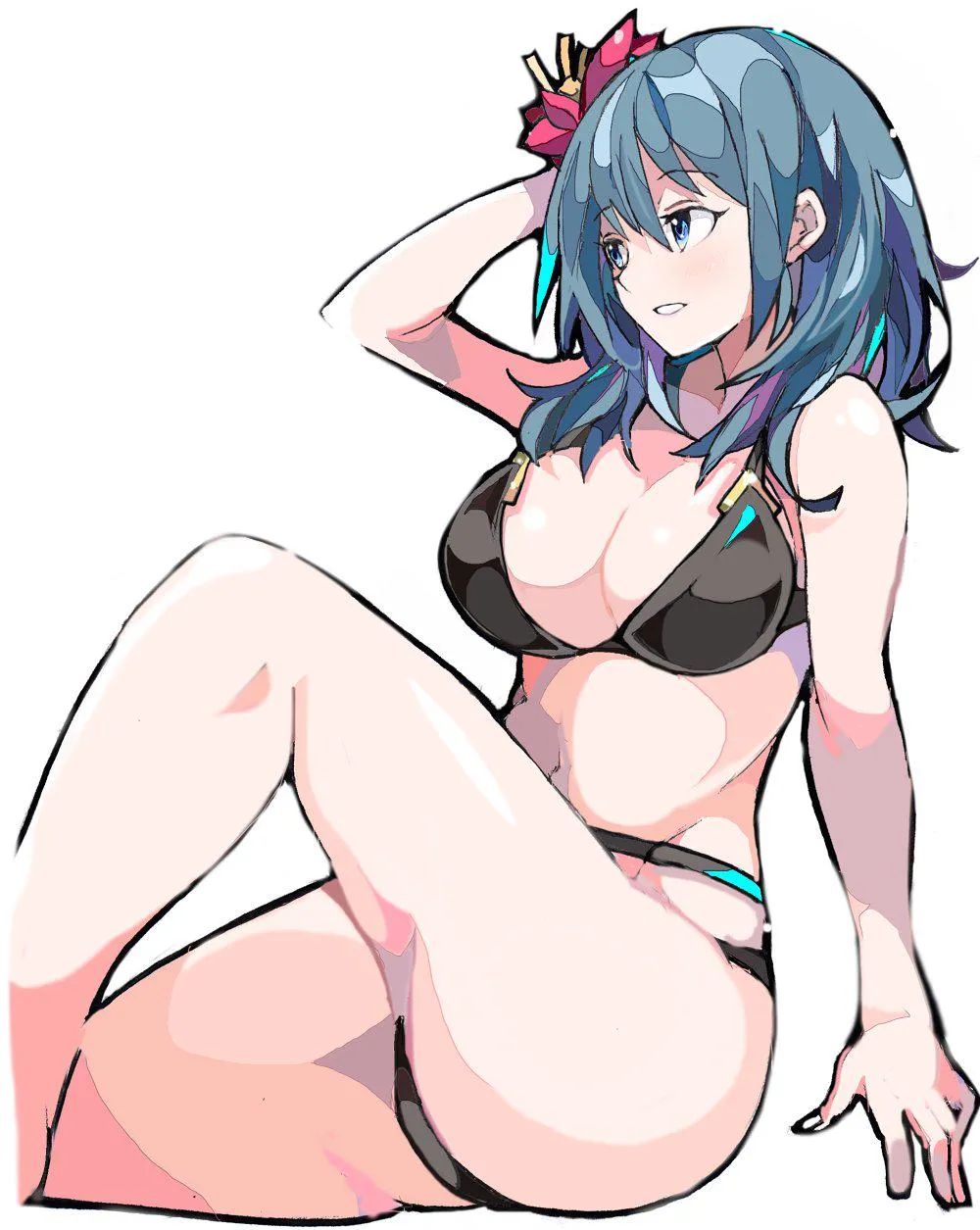 Byleth in a bikini