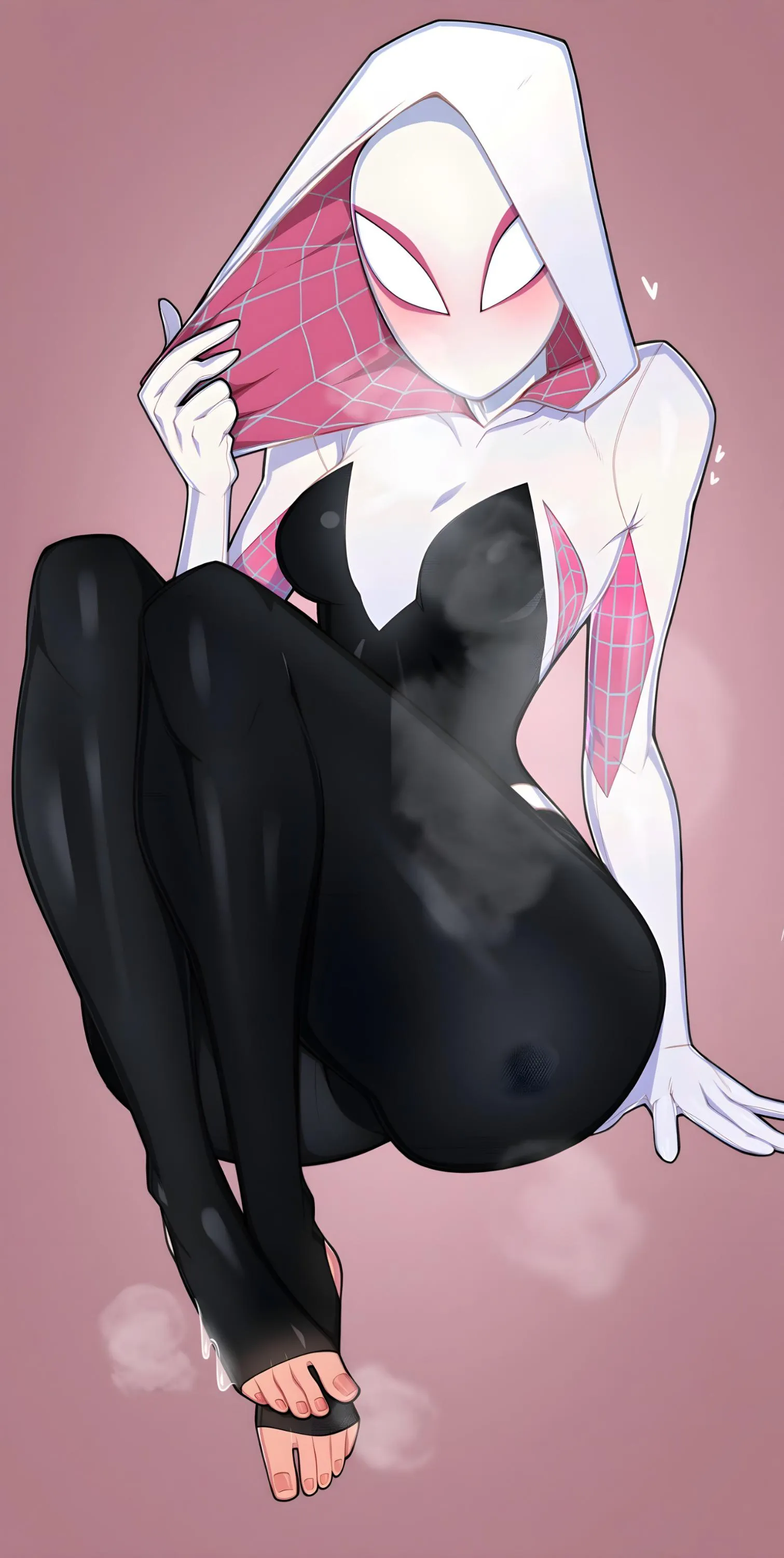 spider gwen&#039;s sexy thighs minicop2001