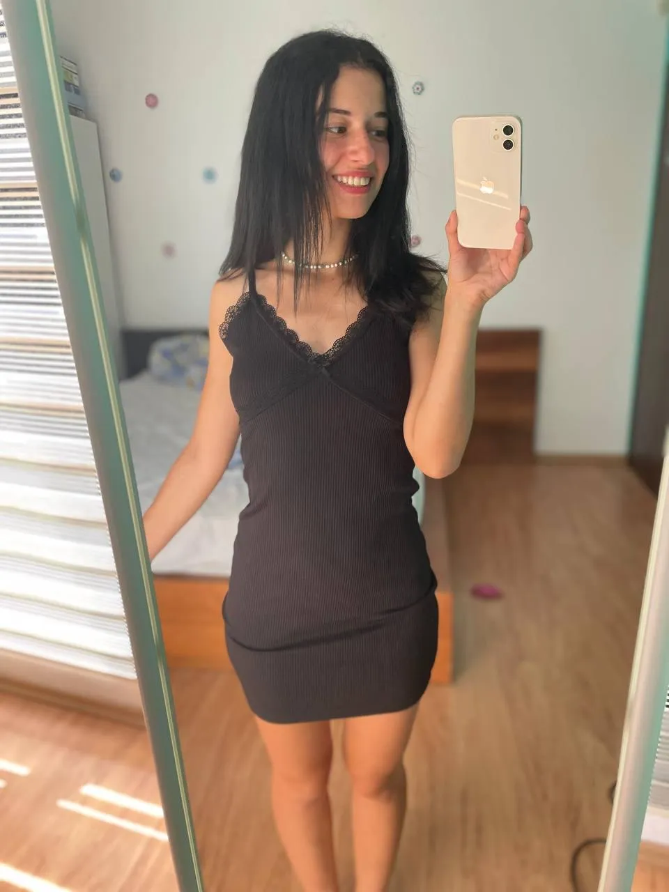 Do you think I look good today in this dress?