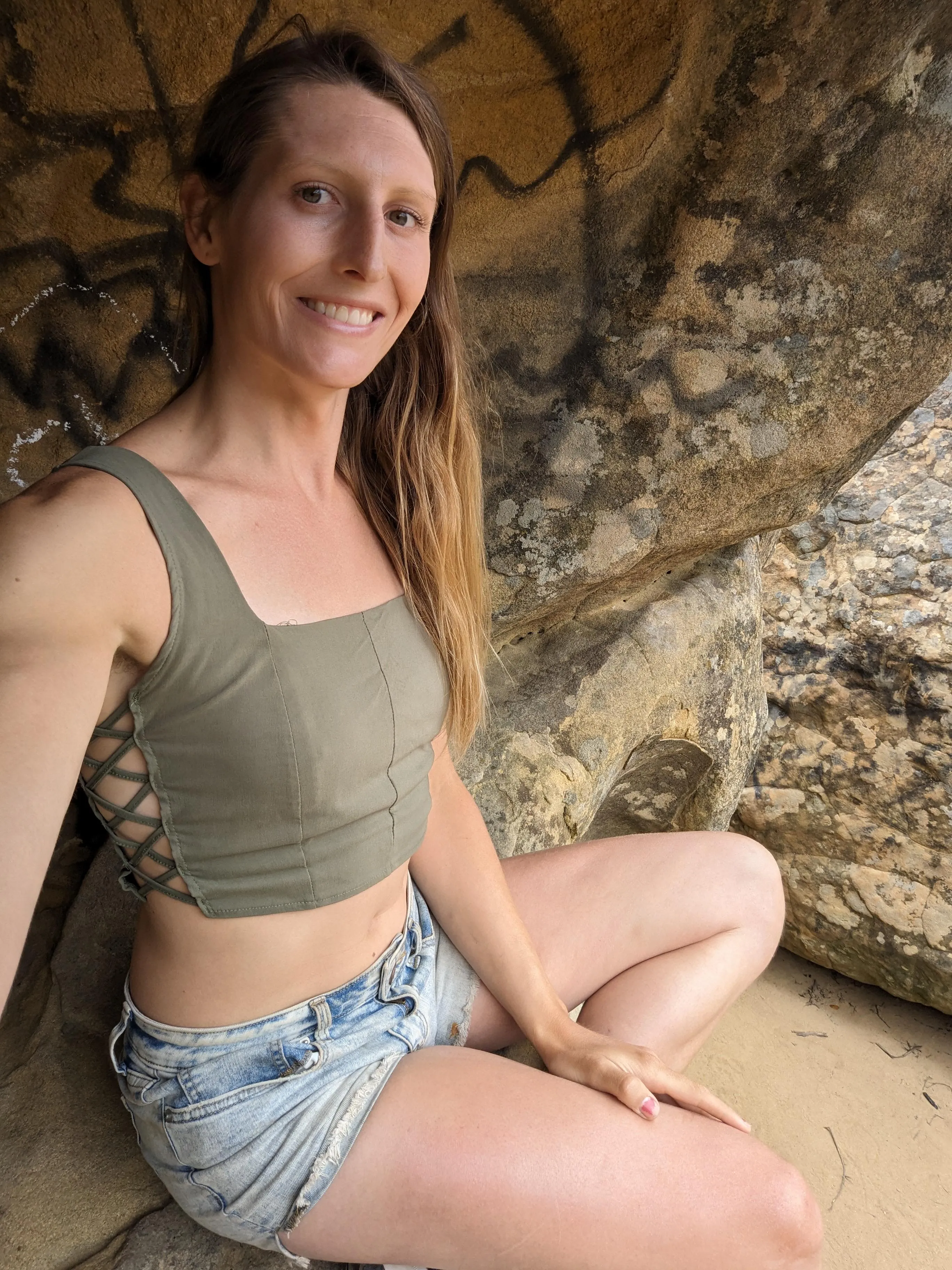 Would you live under a rock to be with this trans girl?