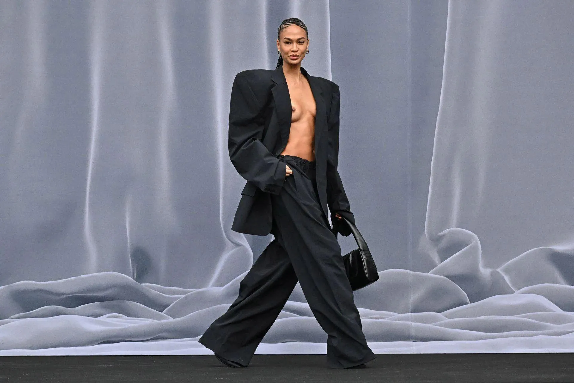 Joan Smalls  Balenciaga, Paris Fashion Week, March 2024