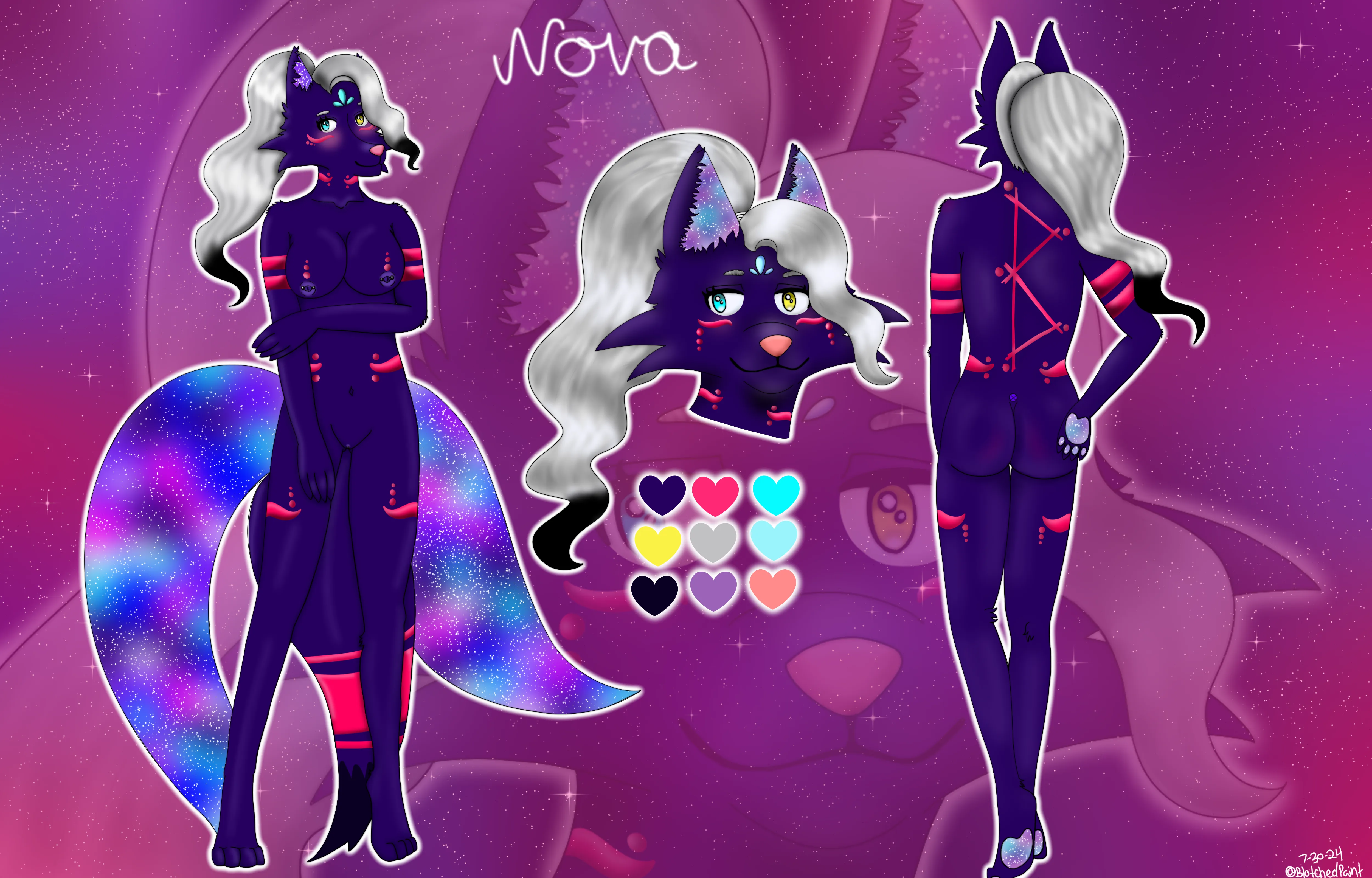 Nova Ref Sheet F blotchedpaint