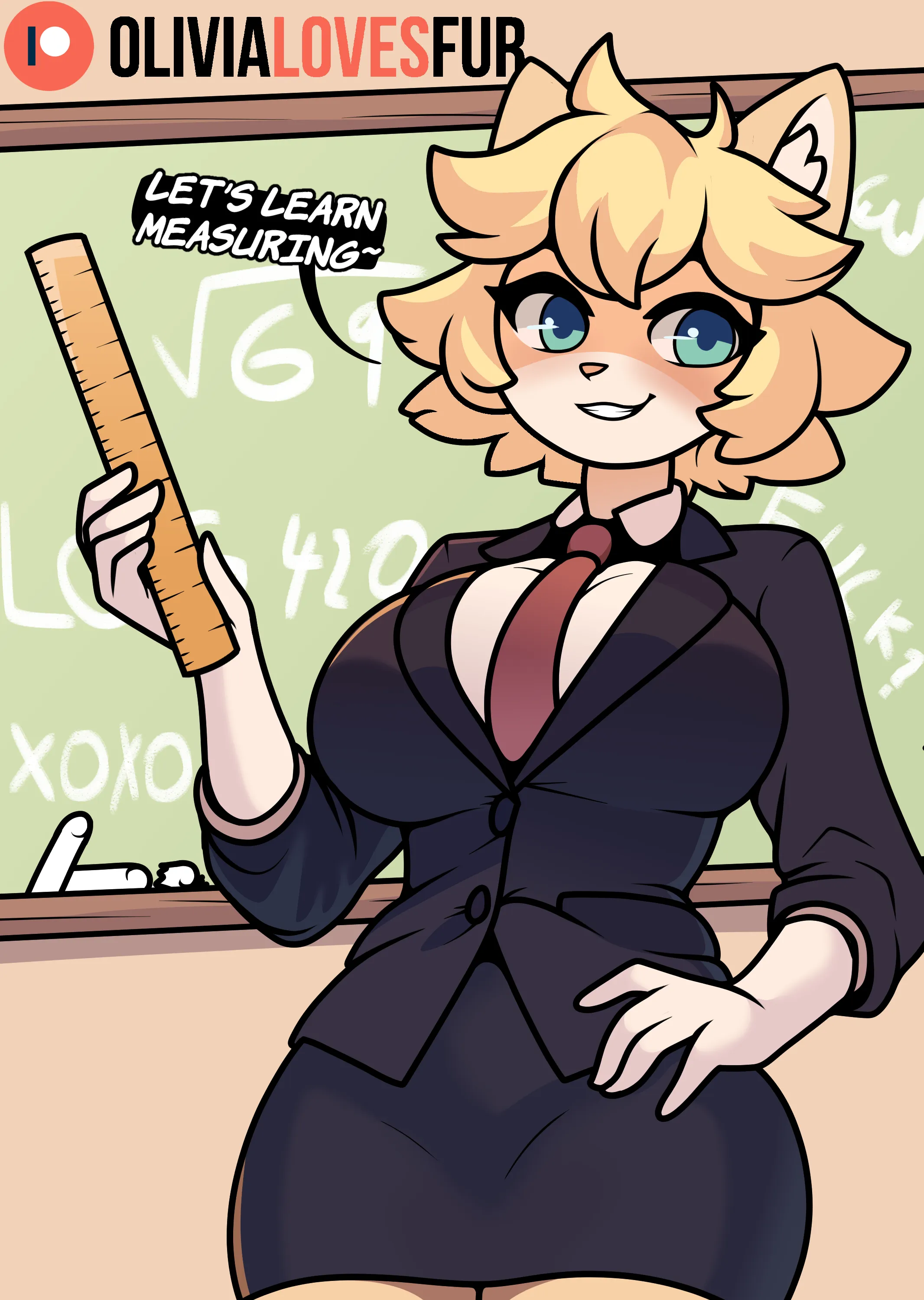 Your New Teacher! What Will Be Your First Lesson? F OliviaLovesFur