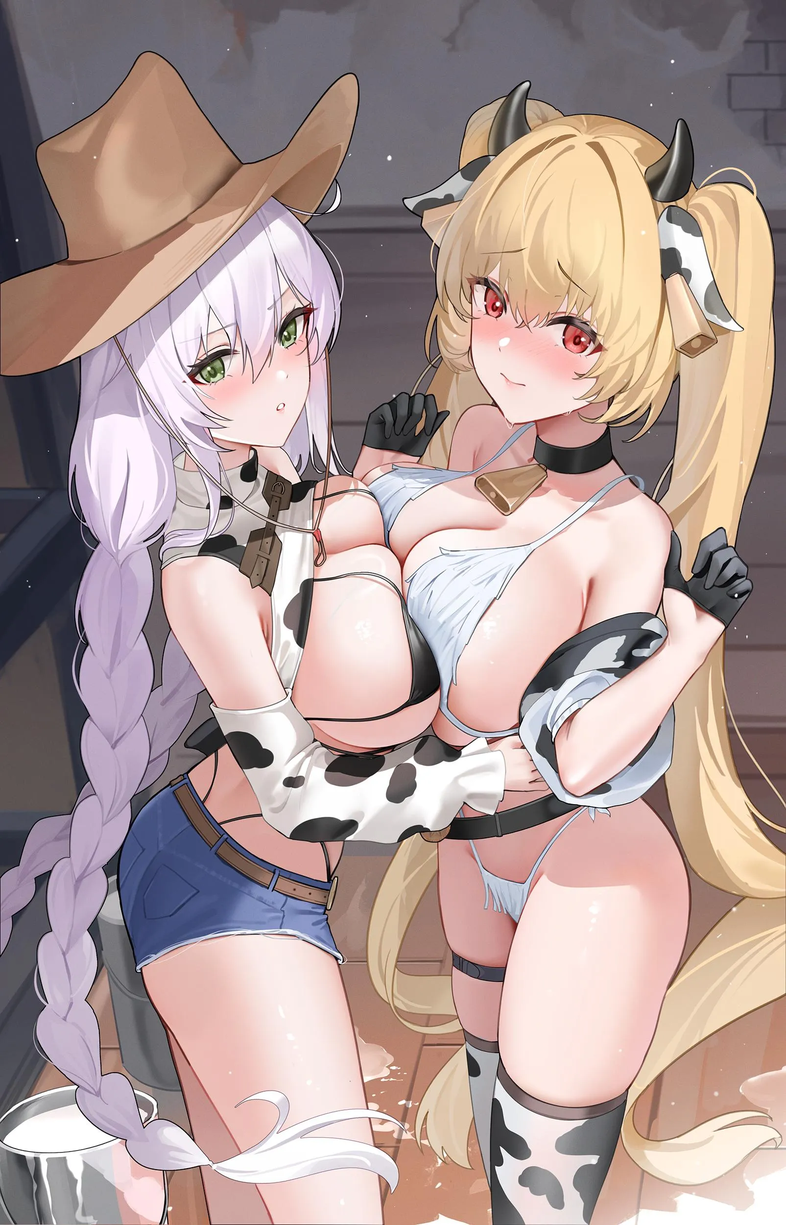 Cowboy Fargo and Cowgirl Kersaint Azur Lane