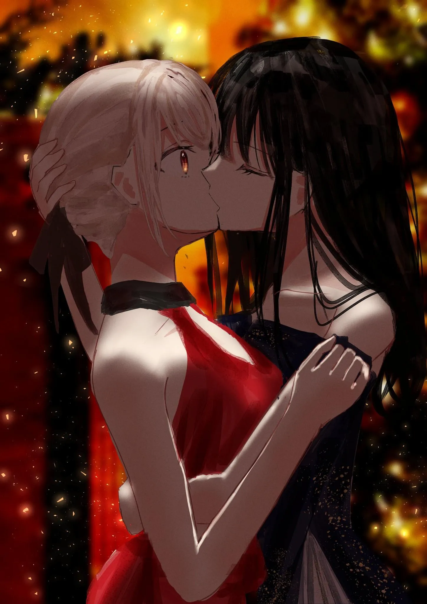 Unexpected kiss By おばけ Lycoris Recoil